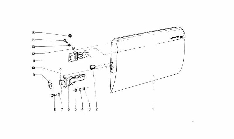 Tapón OEM 51711808104 para BMW E30, E32, E34, E36, E38, E39, Z3. Original BMW.