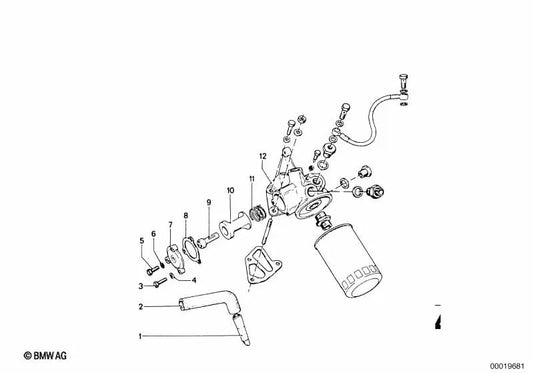 Dichtung für BMW E46, F10, F11, F30 (OEM 11421259486). Original BMW