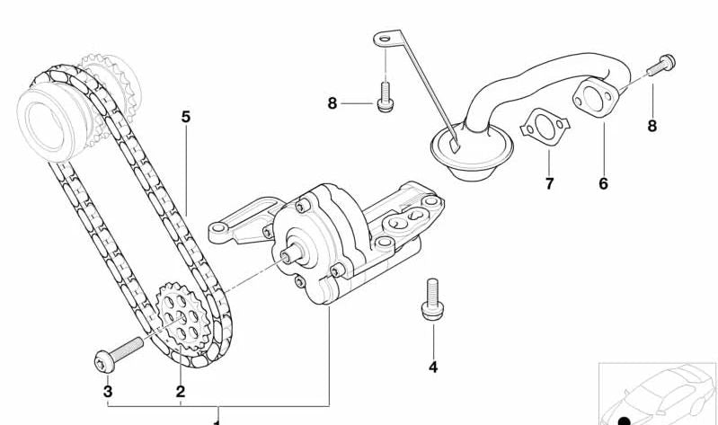 Tubo de admisión para BMW Serie 7 E38 (OEM 11412248444). Original BMW