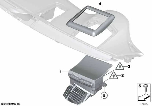 Head-Up Display para BMW F06, F12, F13, F01N, F02N (OEM 62306815501). Original BMW.