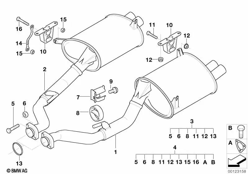 Conector de masa para BMW (OEM 65311351907). Original BMW.