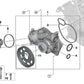 Perfil de sellado para BMW Serie 5 F07, F10, F11, F90, G30, G31N, Serie 6 F06, F12, F13, Serie 7 F01, F02, F04, G11, G12, G70, Serie 8 F91, F92, F93, G14, G15, G16, X5 E70, F15, F85, F95, G05N, X6 E71, F16, F86, F96, G06N, X7 G07N, XM G09 (OEM 11517549445