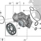 Tornillo Torx para BMW Serie 5 F07, F10, F11, F90 G30, G31, Serie 6 F06, F12, F13, Serie 7 F01, F02, F04, G11, G12 G70, Serie 8 F91, F92, F93 G14, G15, G16, X5 E70, F15, F85, G05, X6 E71, F16, F86 G06, X7 G07, XM G09 (OEM 07129905938). Original BMW