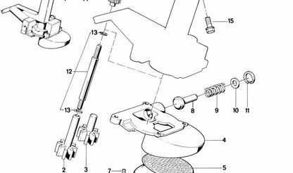 BMW E21, E30, E12, E28, E34 (OEM 11411265098). BMW d'origine