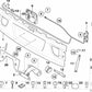 Tornillo hexagonal con arandela para BMW E81, E82, E87, E87N, E88, F22, F22N, F23, F23N, F87, F87N, E46, E90, E90N, E91, E91N, E92, E92N, E93, E93N, F30, F10, F10N, F01N, F02N, E53, E70, E70N, F15, F85 (OEM 07147031946). Original BMW