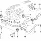 Abrazadera de manguera OEM 07129952115 para BMW E21, E30, E36, E46, E12, E28, E34, E39, F10, E24, E23, E32, E38, F01, F02, E31, E53, Z1, Z3, R50, R53, R52. Original BMW