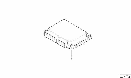 Módulo de control de inyección directa OEM 13617506281 para BMW E65, E66. Original BMW.