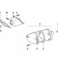 Intermitente izquierdo para BMW R (OEM 63131243227). Original BMW