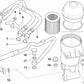 Gummilager para BMW Serie 5 E39 (OEM 11421407441). Original BMW