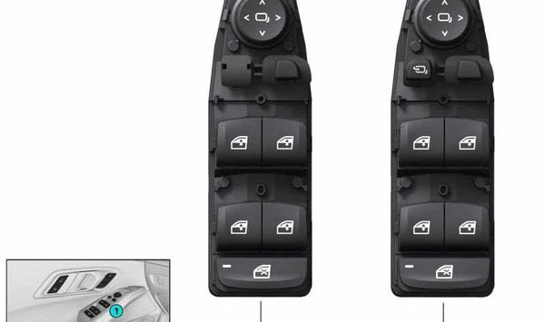 Módulo de control de elevalunas OEM 61316847098 para BMW G20, G21, G80, G26, G30, G31, G32, F49, F39, G01, G08, G02. Original BMW.