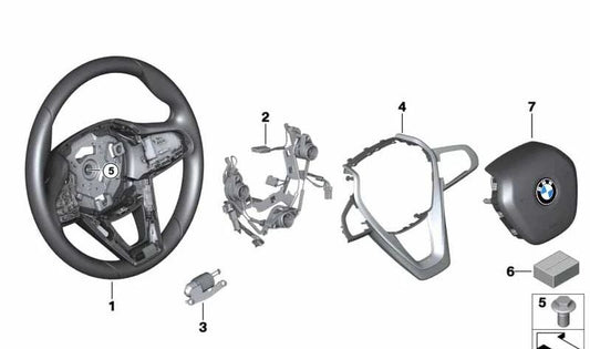 Câble de connexion volant pour BMW x3 G01, G08 (OEM 32306884316). BMW d'origine.