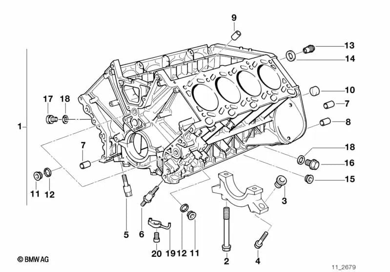 Junta para BMW Serie 1 E81, E82, E87, E88, F20, F21, F40, Serie 2 F22, F23, F44, F45, F46, G42, Serie 3 E46, E90, E91, E92, E93, F30, F31, F34, G20, G21, Serie 4 F32, F33, F36, G22, G23, G26, Serie 5 E34, E39, E60, E61, F07, F10, F11, G30, G31, Serie 6 E6