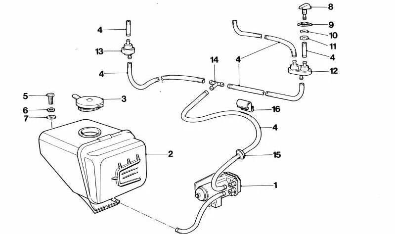 Pieza de Distribución para BMW E21, E30, E12, E28, E34, E24, E23, E32, E31 (OEM 61661355939). Original BMW