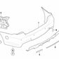 Guía parachoques lateral derecha para BMW E90, E90N (OEM 51127906506). Original BMW.