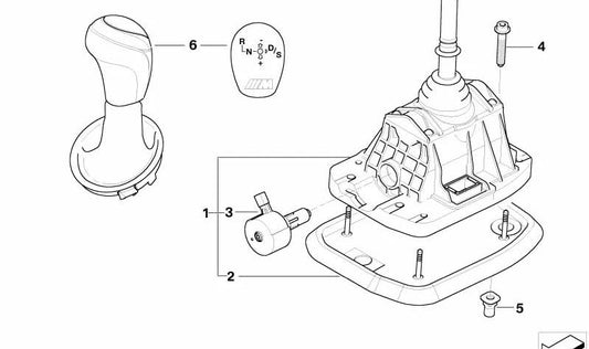 SMG OEM Gera de engrenagem Moteira 25162283051 Para BMW E64. BMW original.