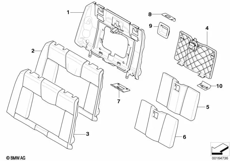 Blende Betätigung para BMW E88 (OEM 52209137033). Original BMW.