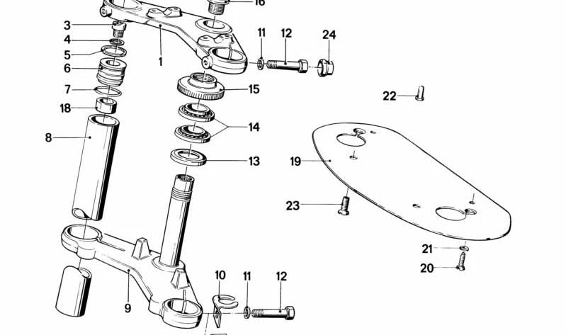 Junta tórica (O-Ring) OEM 31421237245 para BMW E23, E24, E28, E30, E32, E34, Z1. Original BMW.