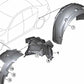 Cubierta del paso de rueda trasero derecho para BMW Serie 3 F80, F80N (OEM 51718055730). Original BMW