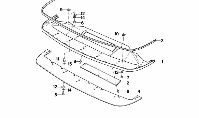 Junta OEM 51112233051 para BMW E30. Original BMW.