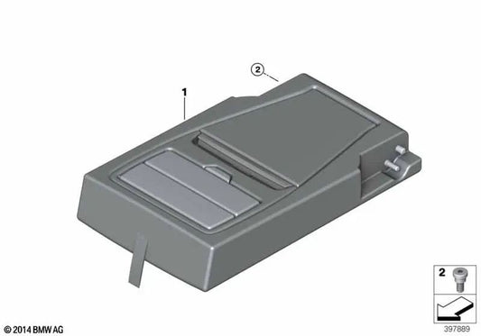 Reposabrazos de Cuero Sintético para BMW F45, F48, F49, F39 (OEM 52207459652). Original BMW.