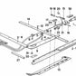 OEM Guide Roller 54121843494 für BMW E21, E12, E24. Original BMW.