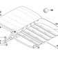 Resorte de extensión derecho para BMW Serie 3 E36 (OEM 54112267318). Original BMW.