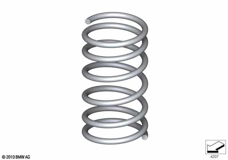 Front coil springs for BMW G80, G82 (OEM 31338098750). Genuine BMW