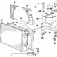 Tubo de ventilación para BMW E36 (OEM 17112227483). Original BMW