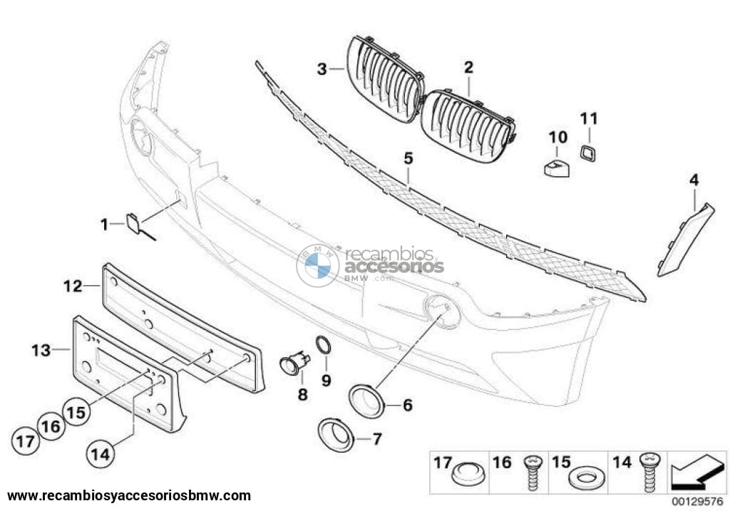 Embellecedor Tapita Tapa De Argolla Remolque Original Bmw Para E83. Original Recambios