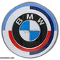 Emblema Logo Bmw 50 Aniversario 82Mm (Capó O Maletero) Versión Adhesivo. Original