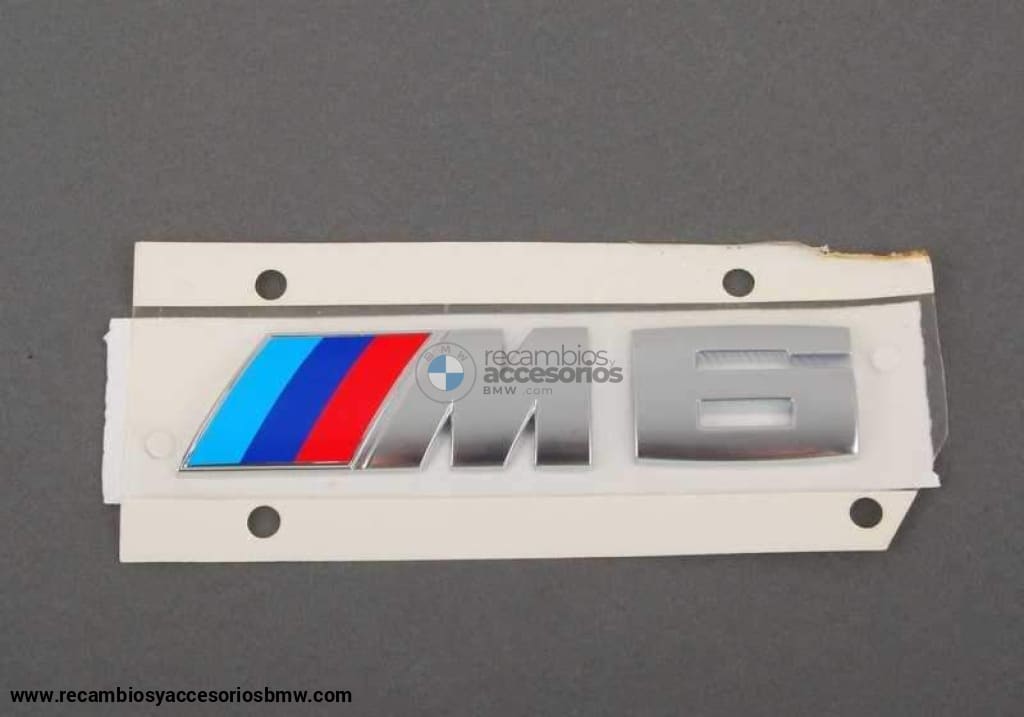 Emblema/logo/insignia M6 Para Bmw E63 Y E64. Original Recambios