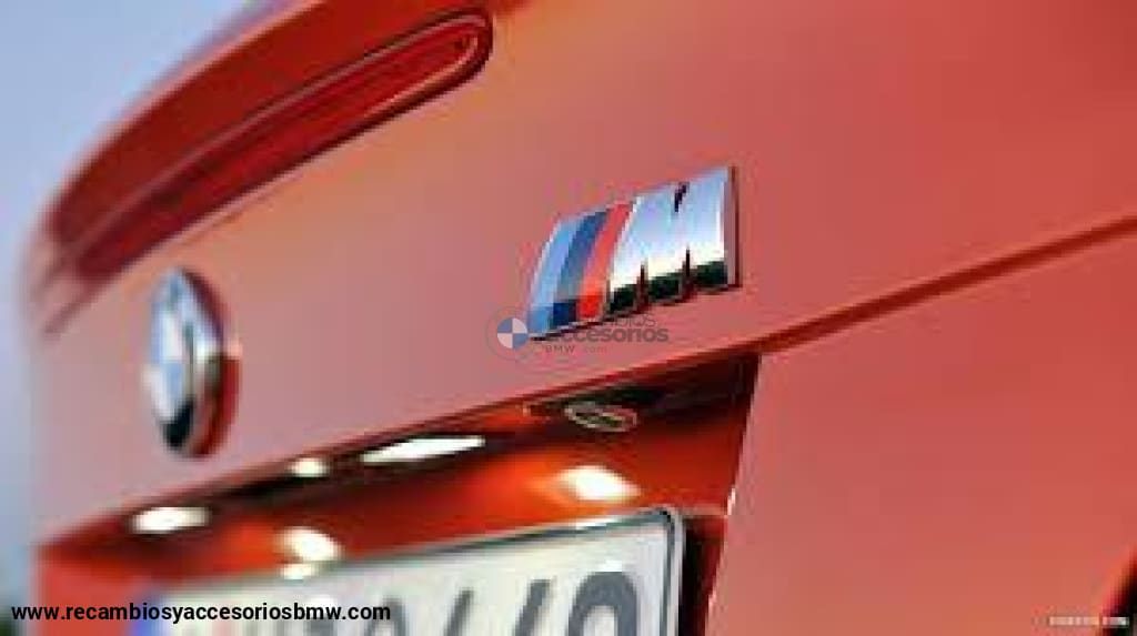 ¡oportunidad! Emblema Logo M De Bmw Para Maletero. Original Bmw