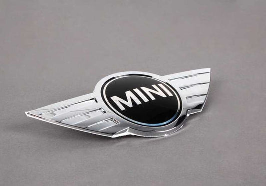 Emblema Logo Trasero De Mini Chrom Para Bmw R50 R53 R56 F56 F55 Cabrio R52 R57 F57 . Original