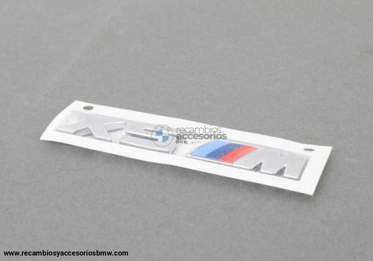 Emblema Logo X5 ///M Rejilla Riñonera Delantera Izquierda Para Bmw F85 . Original Recambios