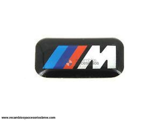 Emblema Plaquita Logo M De Bmw Para El Volante M. Original