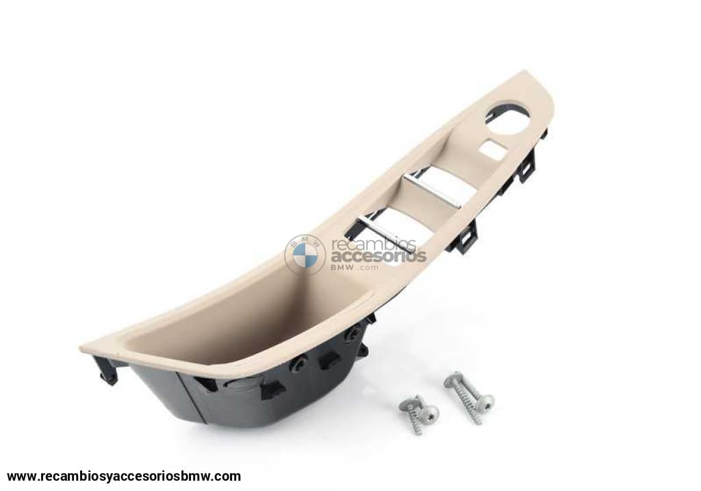 Empuñadura Carcasa Izquierda Oyster/Beige Para Bmw F10 F11 Series 5. Original Recambios