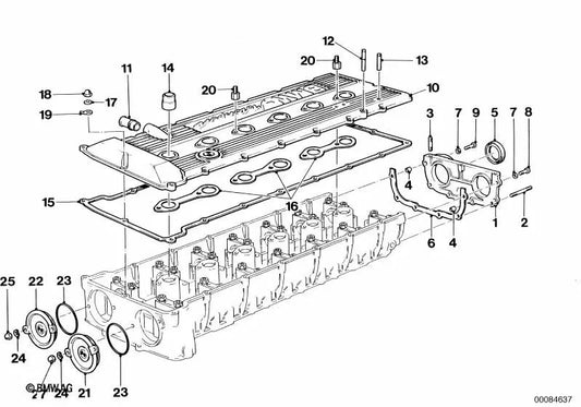 Conector para BMW E46, F30, F80 (OEM 11121304745). Original BMW.