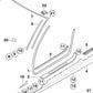 Linkes A-Säulen-Formteil für BMW E93, E93N (OEM 51768036667). Original BMW