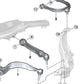 Suspensionsarme mit oberen Silentblock OEM 31106861185 für BMW G30, G31, G38, G32. Original BMW.