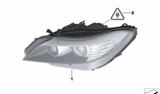 Farol direito Xenón AHL OEM 63127228866 para BMW Z4 E89. BMW original.