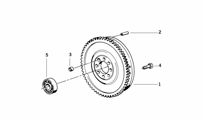 Voice di sterzo di inerzia OEM 11221726833 per BMW E36, E34. BMW originale.