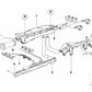 Sujeción de cables para BMW Serie 3 E36, Serie 5 E34 (OEM 12521735332). Original BMW.