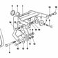 Tuerca hexagonal autoblocante para BMW E21, E30, E36, E12, E28, E34, E24, E23, E32, E38, E31 (OEM 07129922716). Original BMW