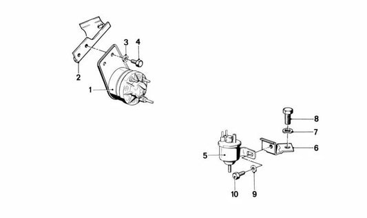 Druckregelventil für BMW E21, E28, E23 (OEM 11741264702). Original BMW