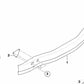 Rear bumper bracket for BMW E65, E66 (OEM 51127015003). Original BMW