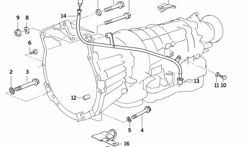 Oil Dipstick for BMW 3 Series E36, 5 Series E34 (OEM 24111218418). Original BMW