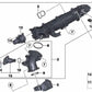 Mischrohr para BMW F30, F31, F34, F32, F33, F36, F07, F10, F11, F06, F12, F13, F01N, F02N, F25, F26, F15, F16 (OEM 11617823244). Original BMW