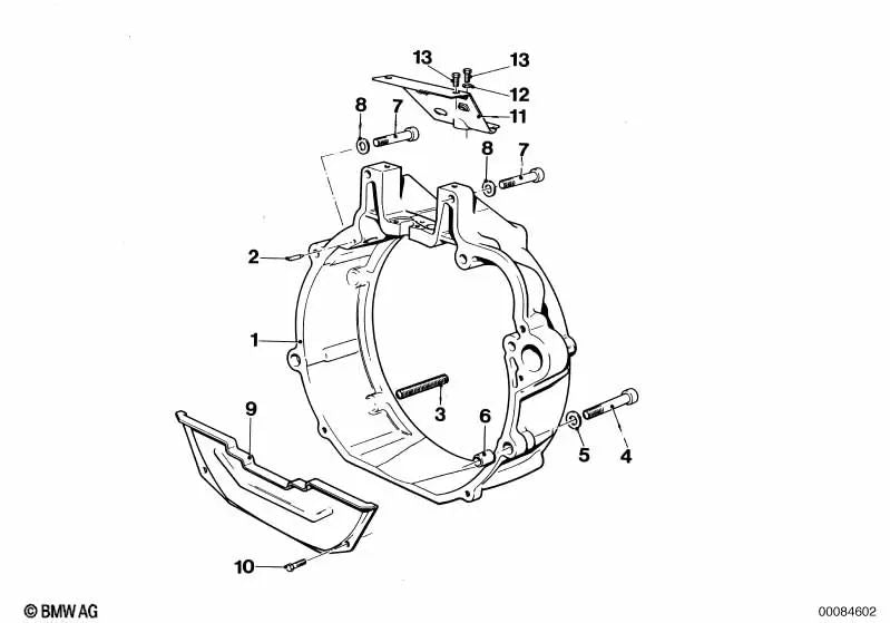 Adjusting sleeve for BMW E21, E30, E12, E28, E34, E24, E23, E32, E31 (OEM 23111606156). Original BMW