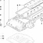 Varilla de medición de aceite OEM 11431438718 para BMW E39, E38. Original BMW.