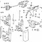 Rear door actuator for BMW 3 Series E30 (OEM 51261394368). Original BMW.